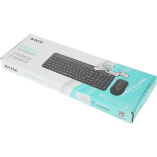 Клавиатура + мышь A4Tech Fstyler FG3300 Air2 клав:серый мышь:серый USB беспроводная slim Multimedia Клавиатура + мышь A4Tech Fstyler FG3300 Air2 клав:серый мышь:серый USB беспроводная slim Multimedia